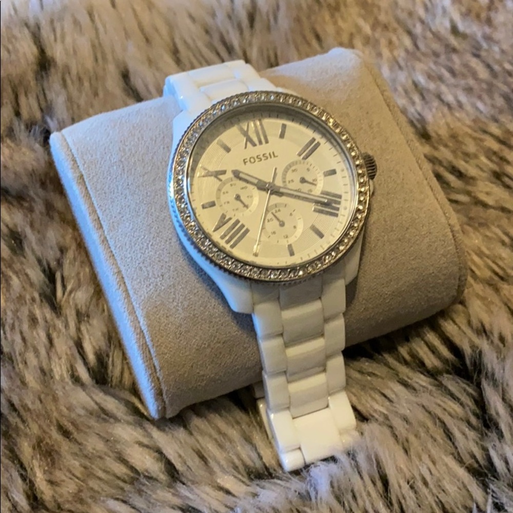 Fossil Women’s Caleigh Watch White